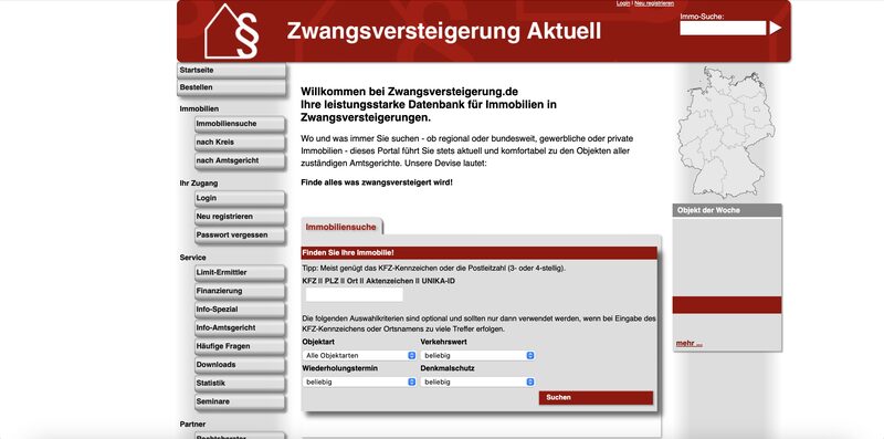 Zwangsversteigerungen
